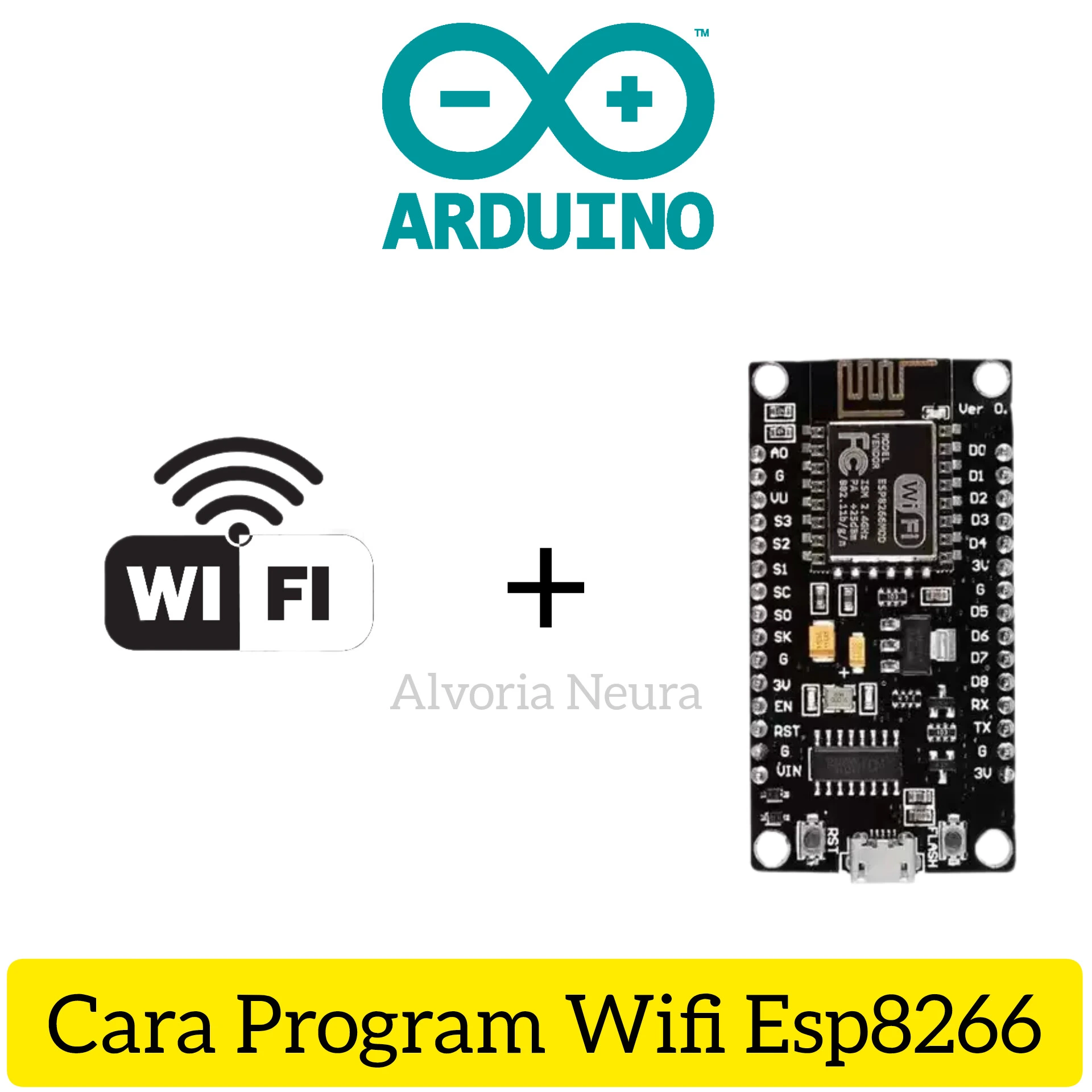 Gambar Artikel Cara Program Wifi Esp8266 Nodemcu V3